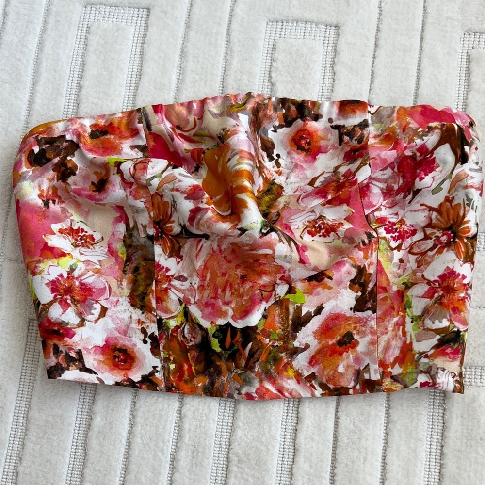 Lavender Brown Colorful Floral Set Size XS - Picture 9 of 11